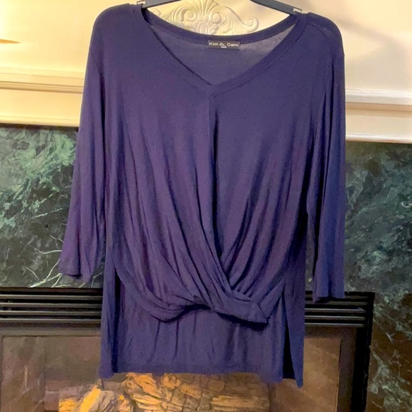 Kim and cami navy blue top - Picture 2 of 2